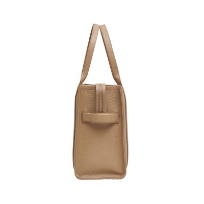 THE LEATHER LARGE TOTE BAG